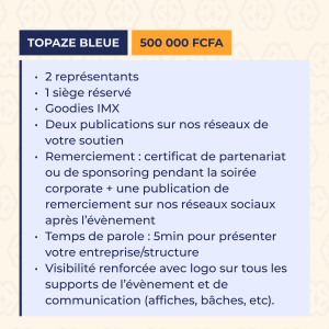 TOPAZE BLEUE
